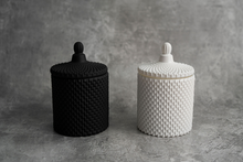 Load image into Gallery viewer, Black Raindrop Geo Candle